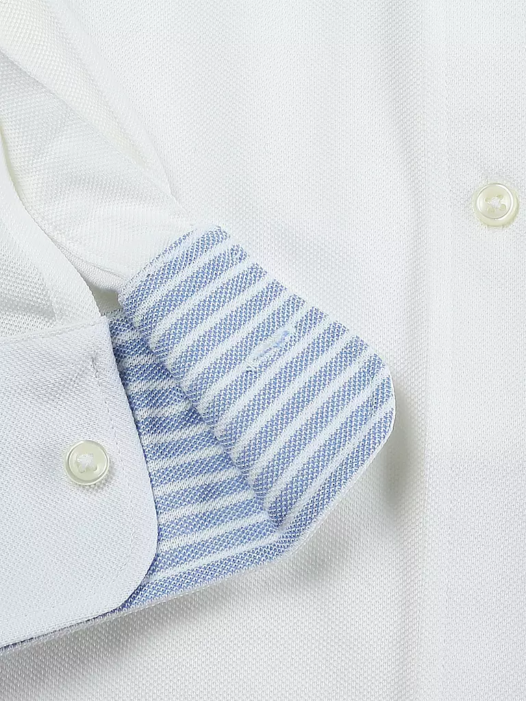 POLO RALPH LAUREN Bluse Skinny Fit HEIDI weiss