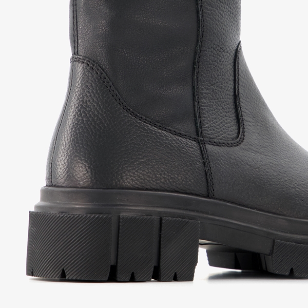Groot hoge leren meisjes boots