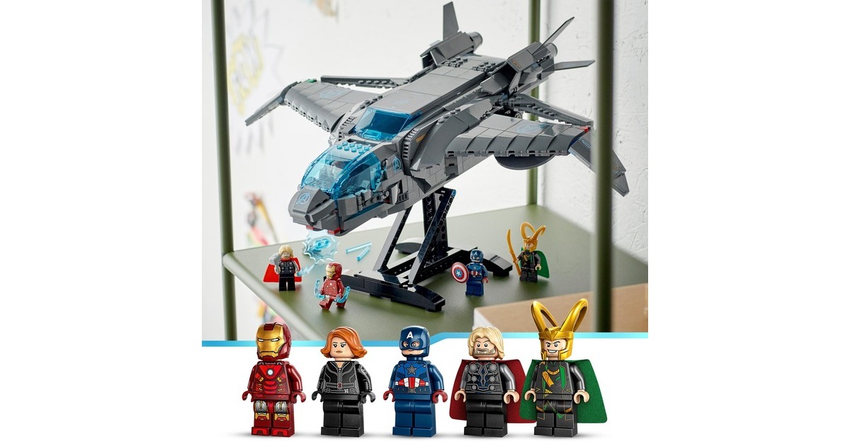 LEGOMarvel - De Avengers Quinjet Constructiespeelgoed  (76248)