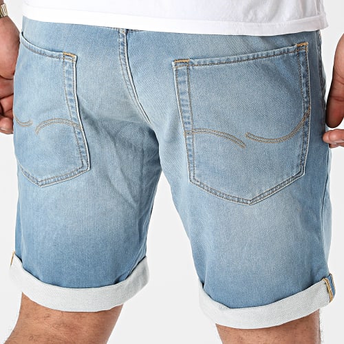 Short Jean Rick Icon 12166263 Bleu Denim