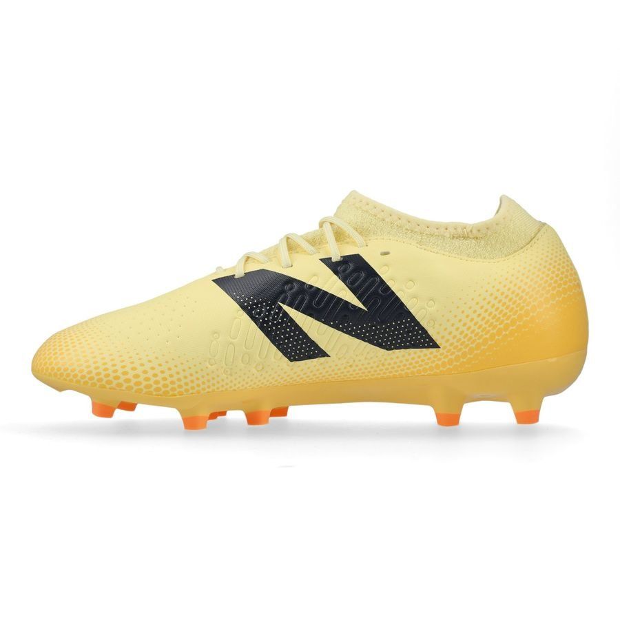 New Balance Tekela V4 Magique FG Energy Rush - Parchment/Noir/Orange