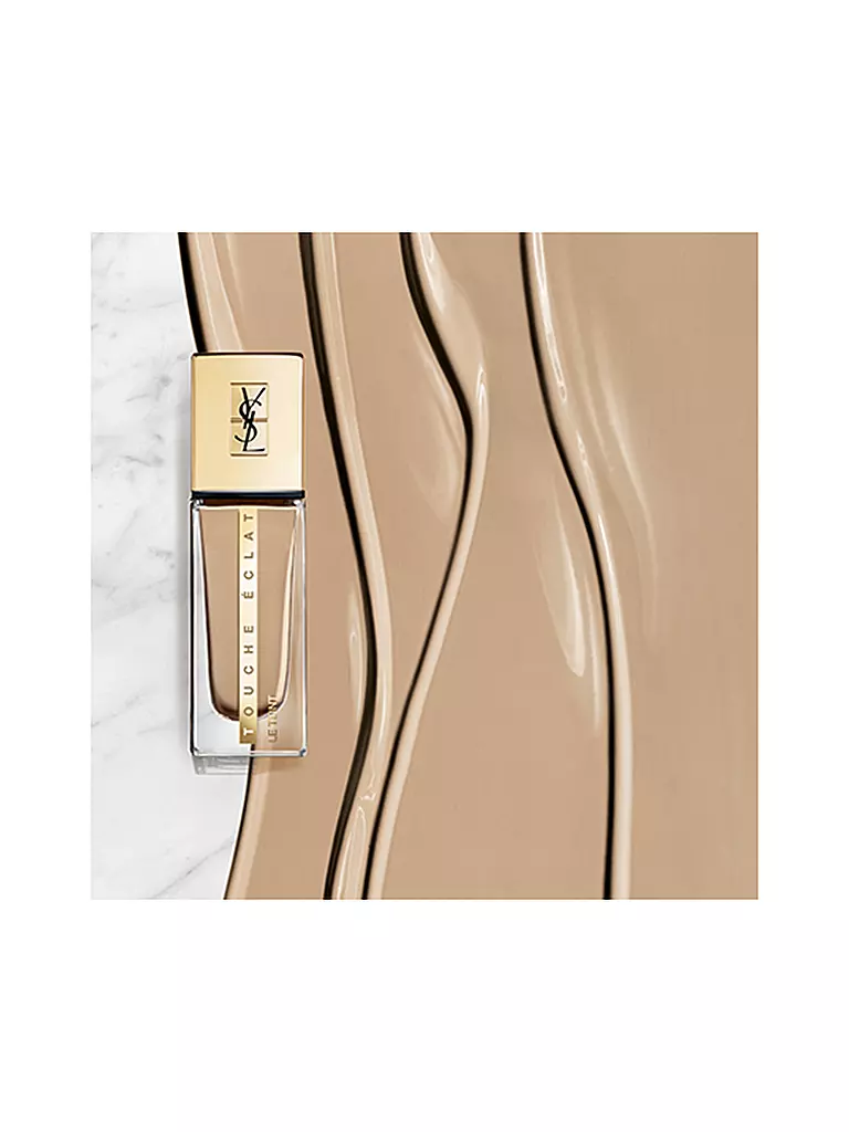 YVES SAINT LAURENT Touche Éclat Le Teint Foundation ( BR30 Cool Almond )  braun