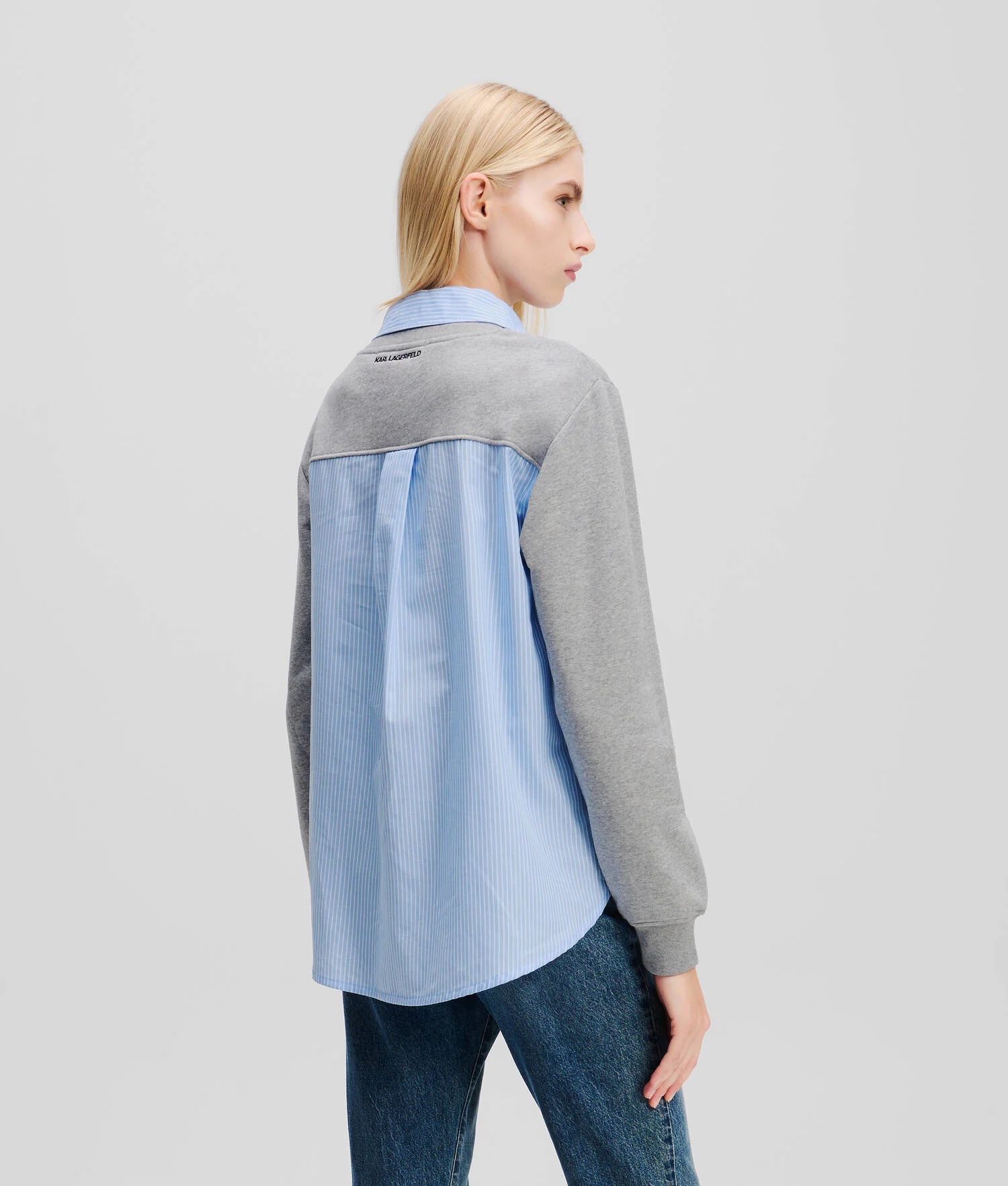 SWEAT-SHIRT EN TISSU MÉLANGÉ IKON