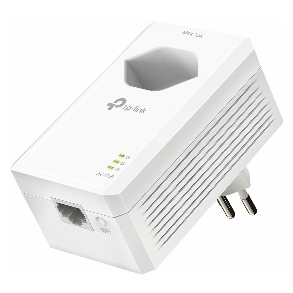 (1Gbit/s) AC1200 / AV1000 Gigabit WLAN DLAN Powerline Adapter Kit mit Steckdose (TL-PA7017P KIT (CH)) - Weiss