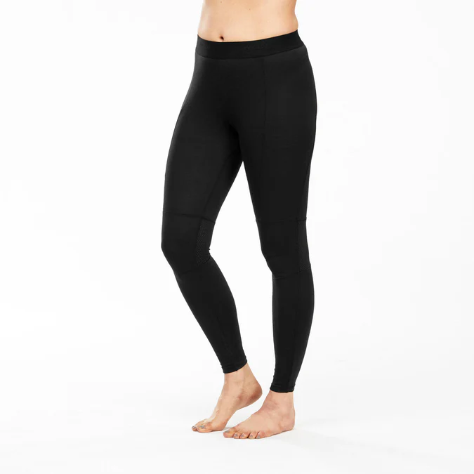 Decathlon Forclaz - Calça legging feminina Forclaz em lã merino - MT500