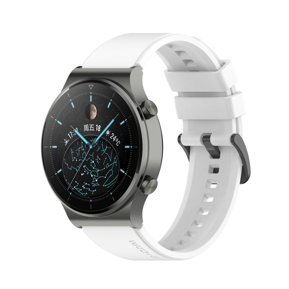 Garmin Venu 3 Ersatz Sport Silikon Armband Soft Touch (Gelenkumfang: 170-220mm) - Weiss