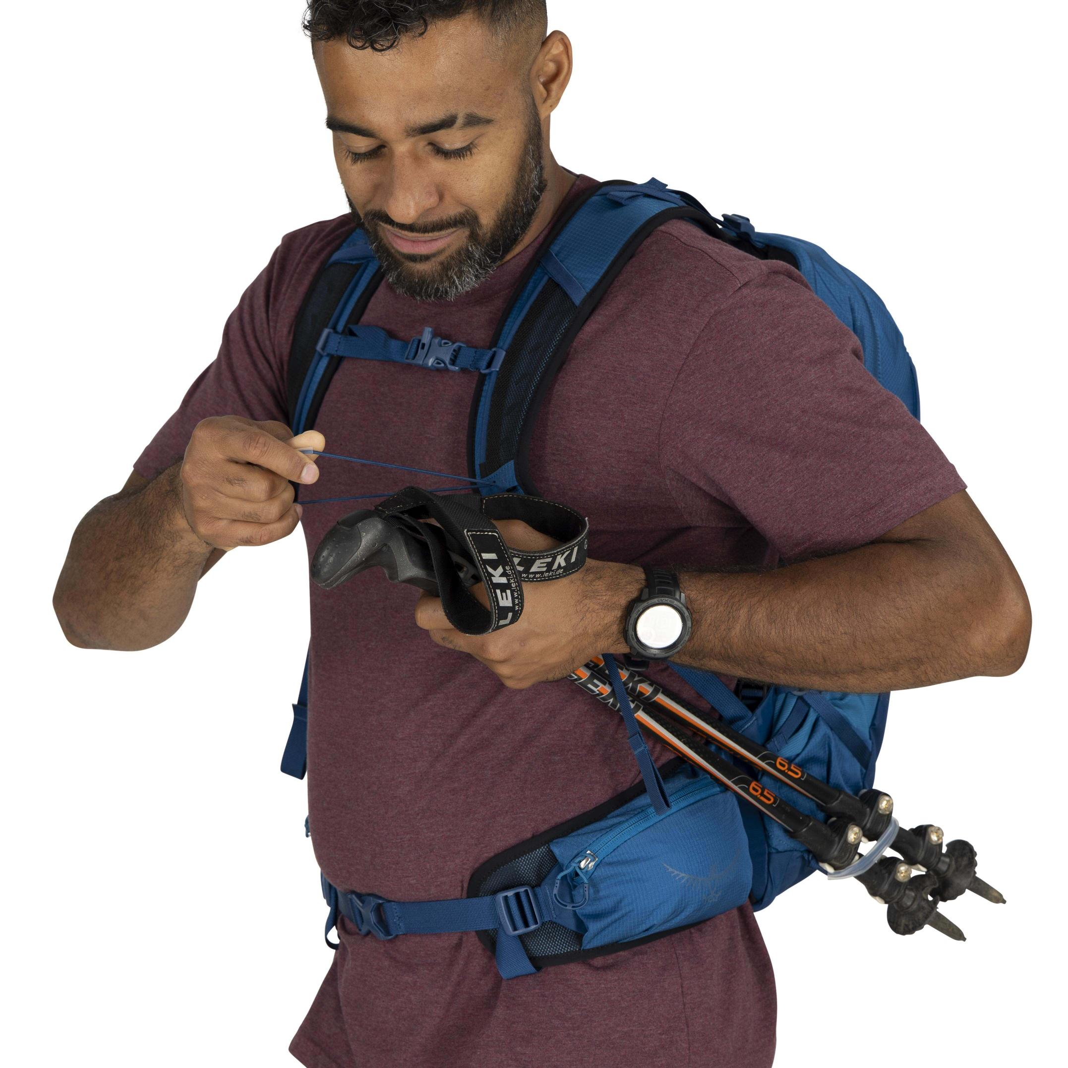 Osprey Talon 11 Scoria Blue Night Shift