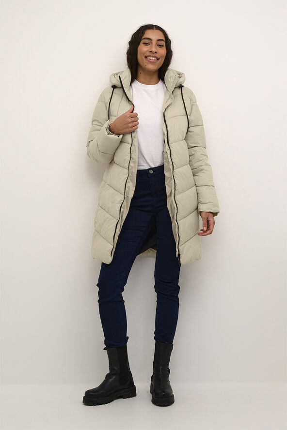 Kaffe KAsusanne Coat Feather gray