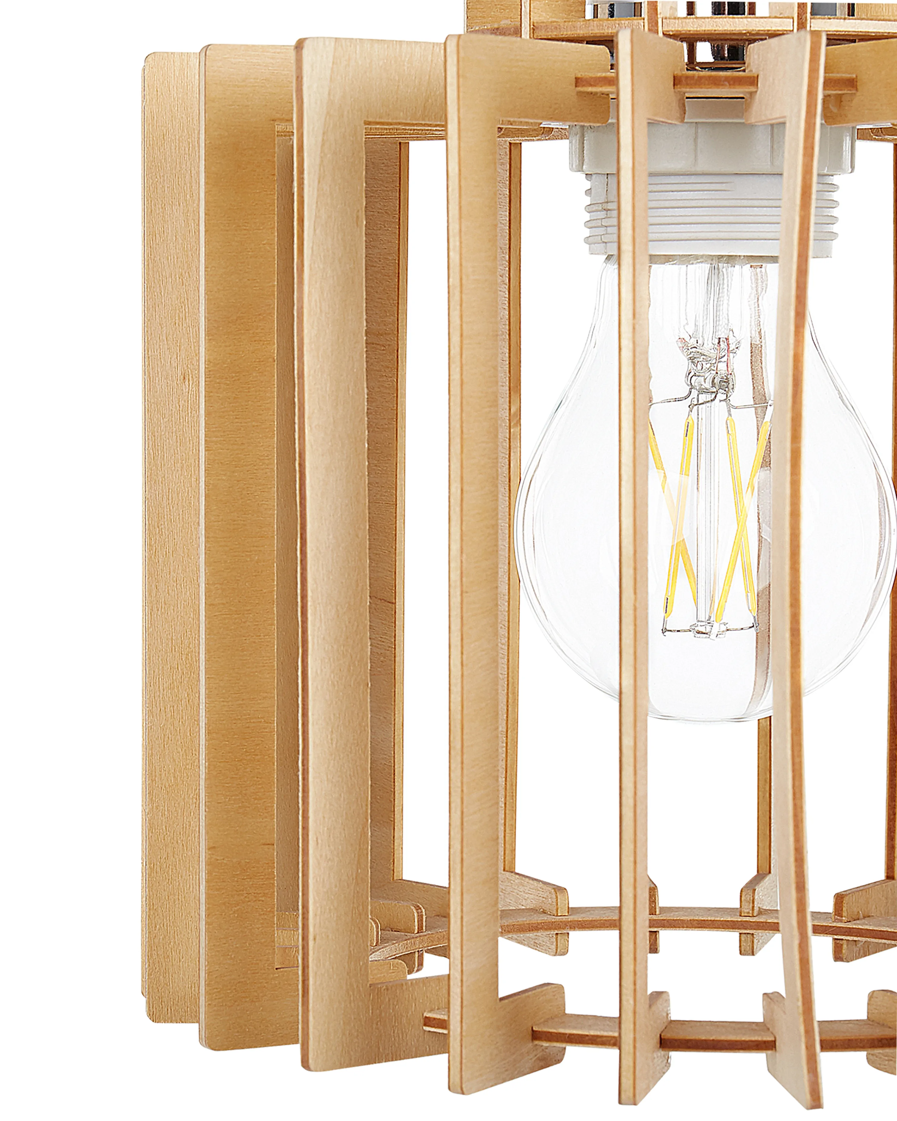 Hanglamp NIARI Lichtbruin