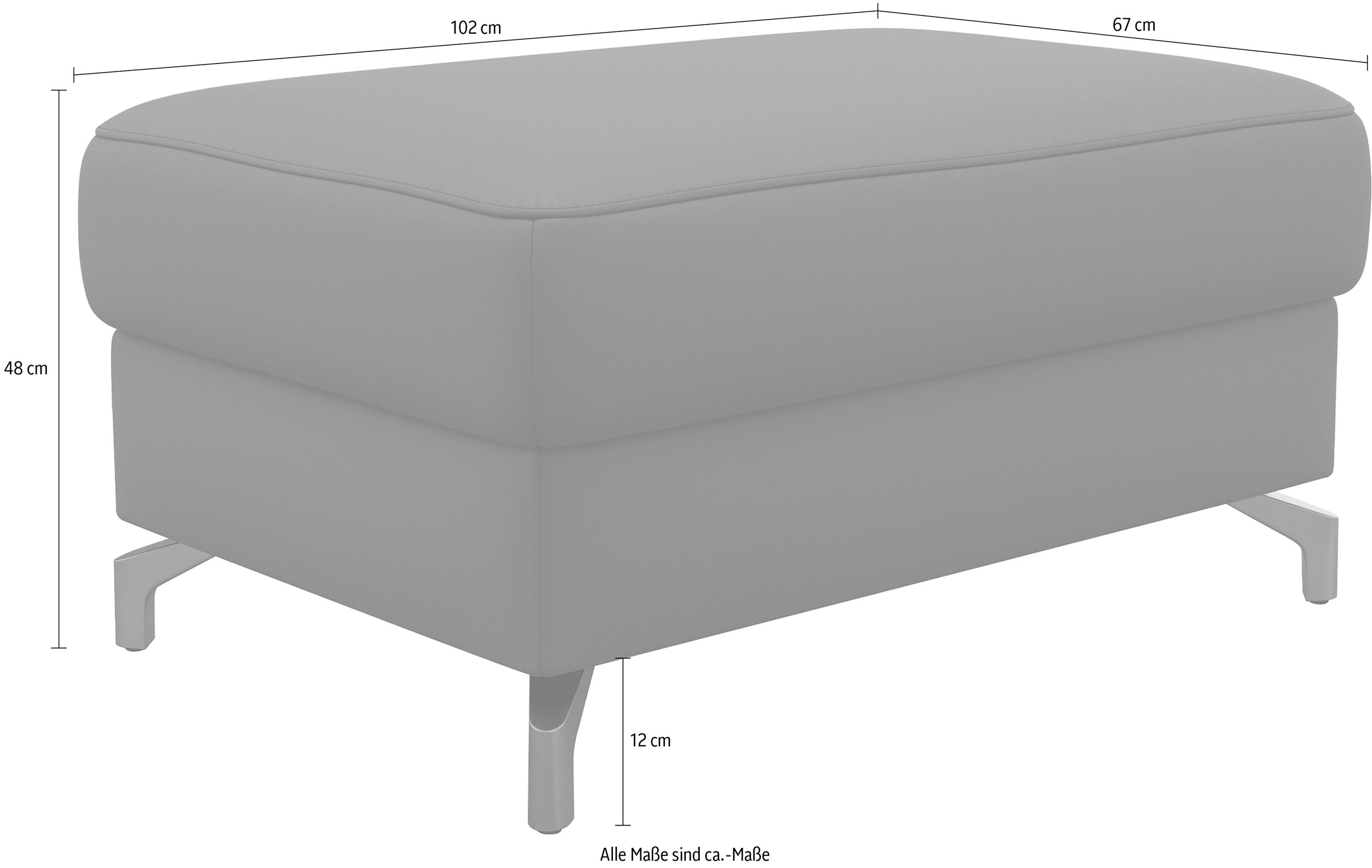 sit&more Stauraumhocker »Scarlett« mit Stauraum