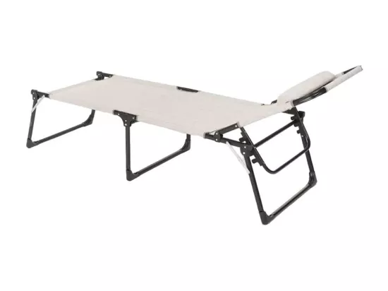 Bain de soleil pliant en aluminium transat de plage PINNACLE
