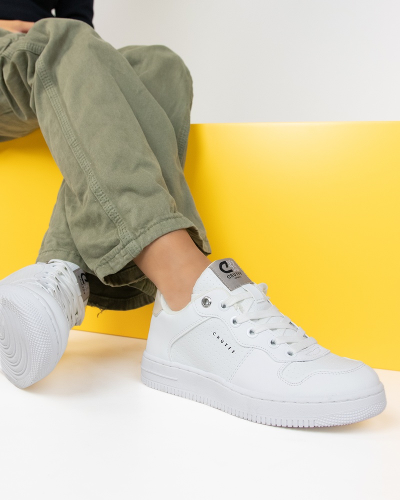 Cruyff Junior Indoor Royal Lage sneakers  - wit