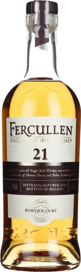 FERCULLEN 21 YEARS SINGLE MALT 70CL