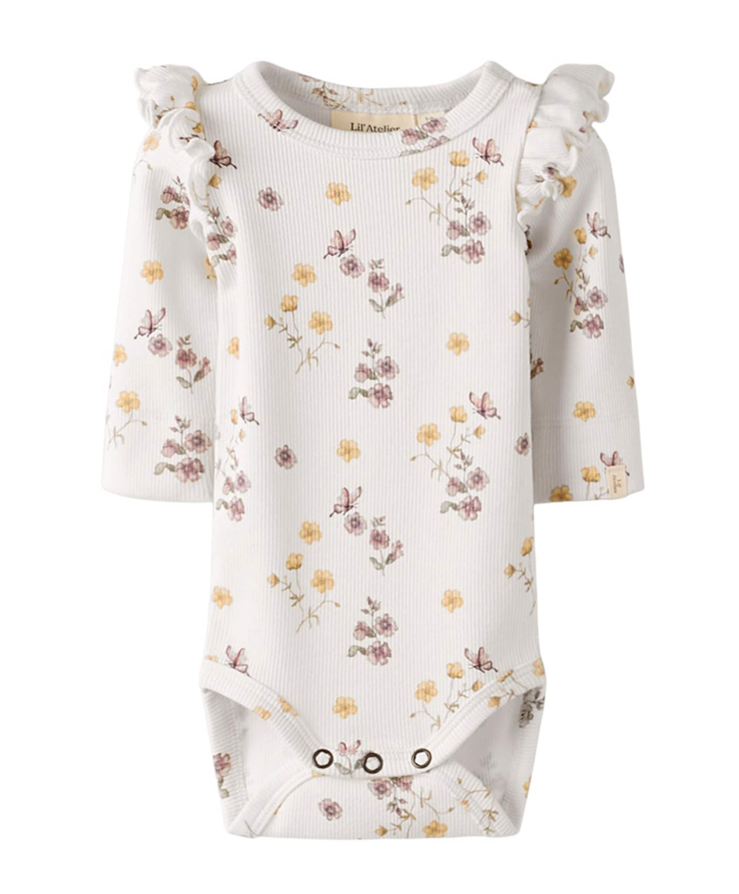 Lil' Atelier Meisjes romper ecru