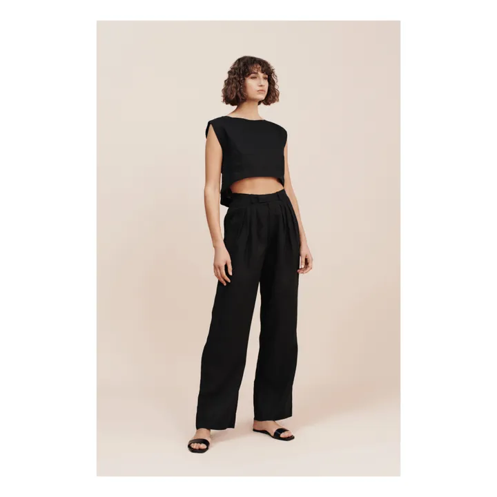 Posse Pantalon Louis Lin | Noir