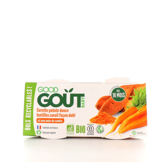 Good Goût Plats BIO pour Bébé