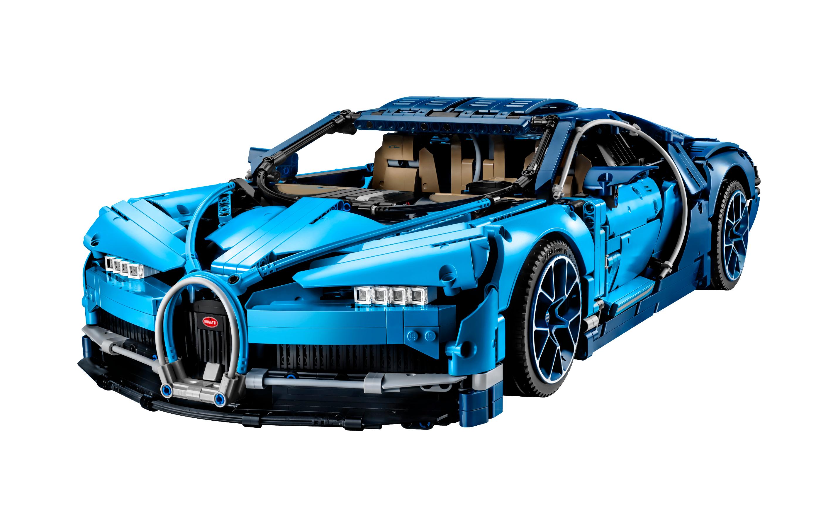 Technic Bugatti Chiron 42083<br>Nachbildung des Bugatti Chiron im Massstab 1:8