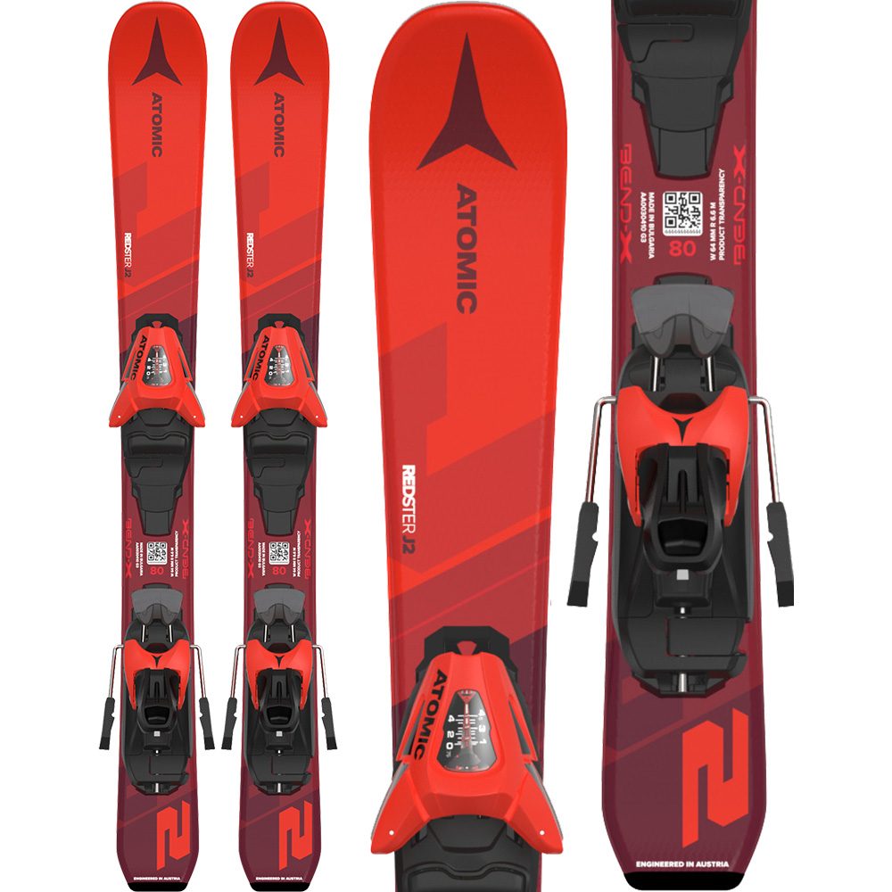 Atomic Redster J2 24/25 Kinderski inkl. C 5 GripWalk Bindung (70-90cm)