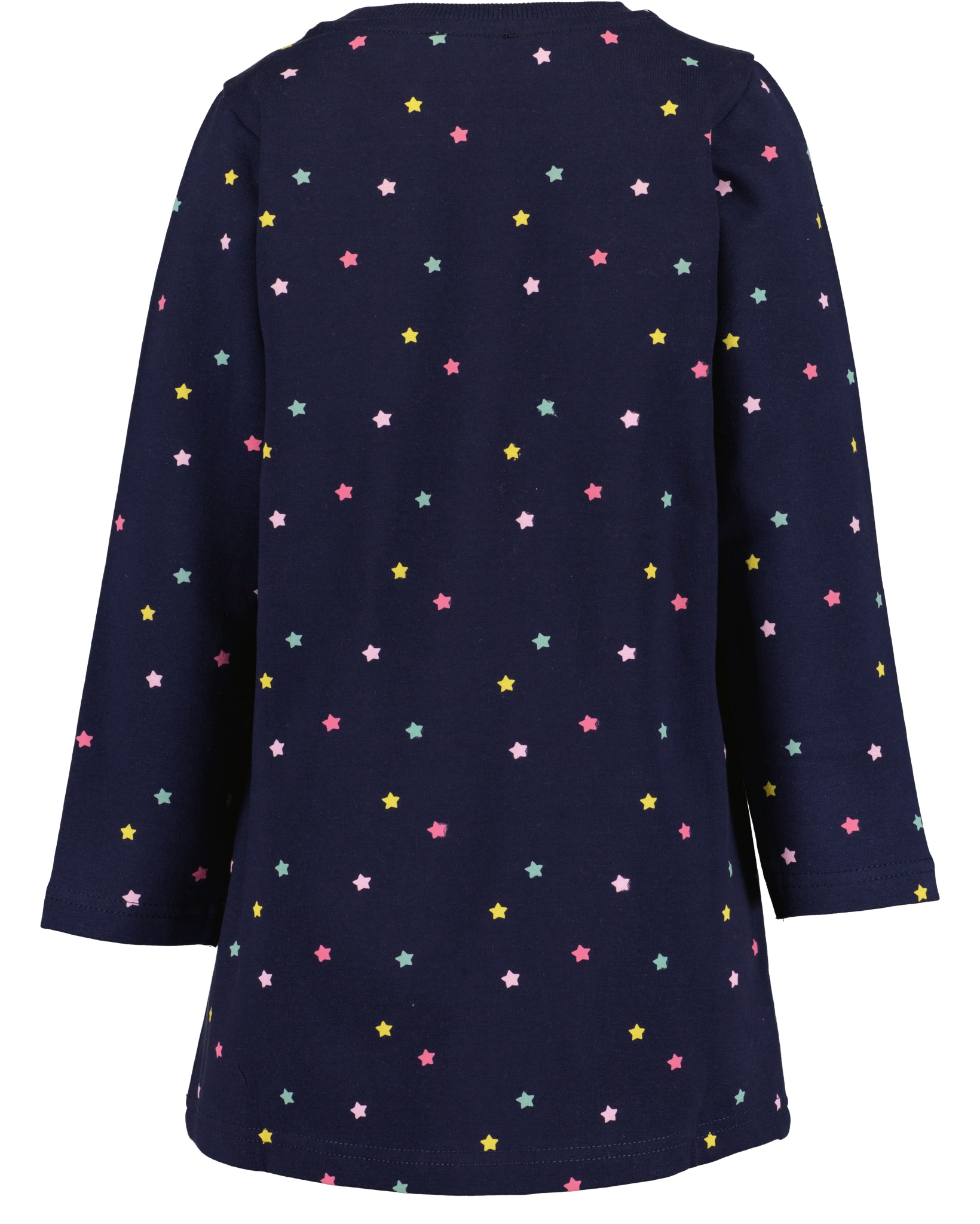 Blue Seven Sweatkleid aufgesetzte Taschen in dezenter A-Linie und mit tollen Pailletten-Details