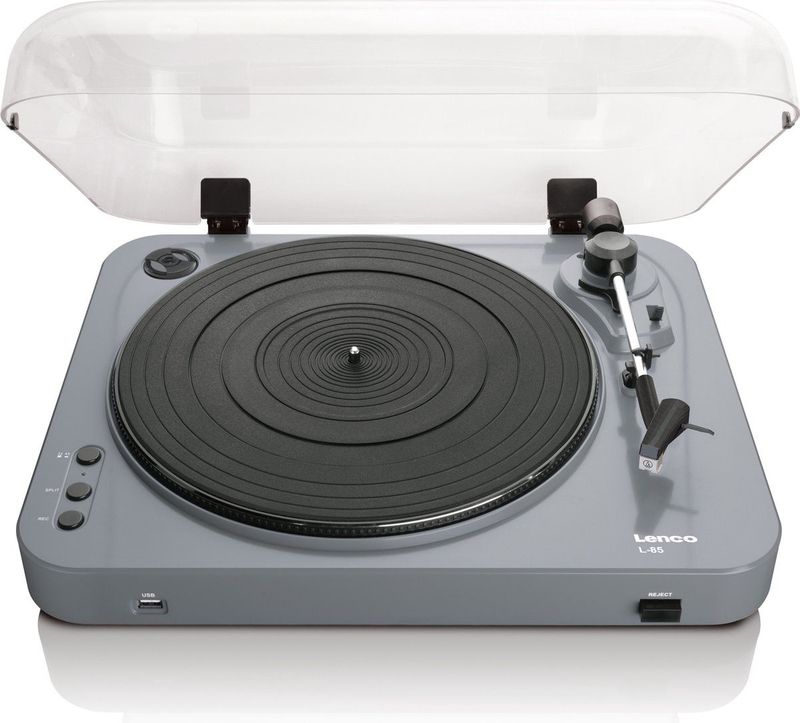 Lenco - L-85 - Platenspeler - Zwart - Kunststof