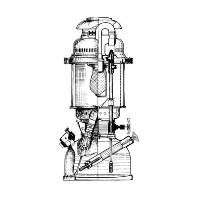 Petromax Starklichtlampe
