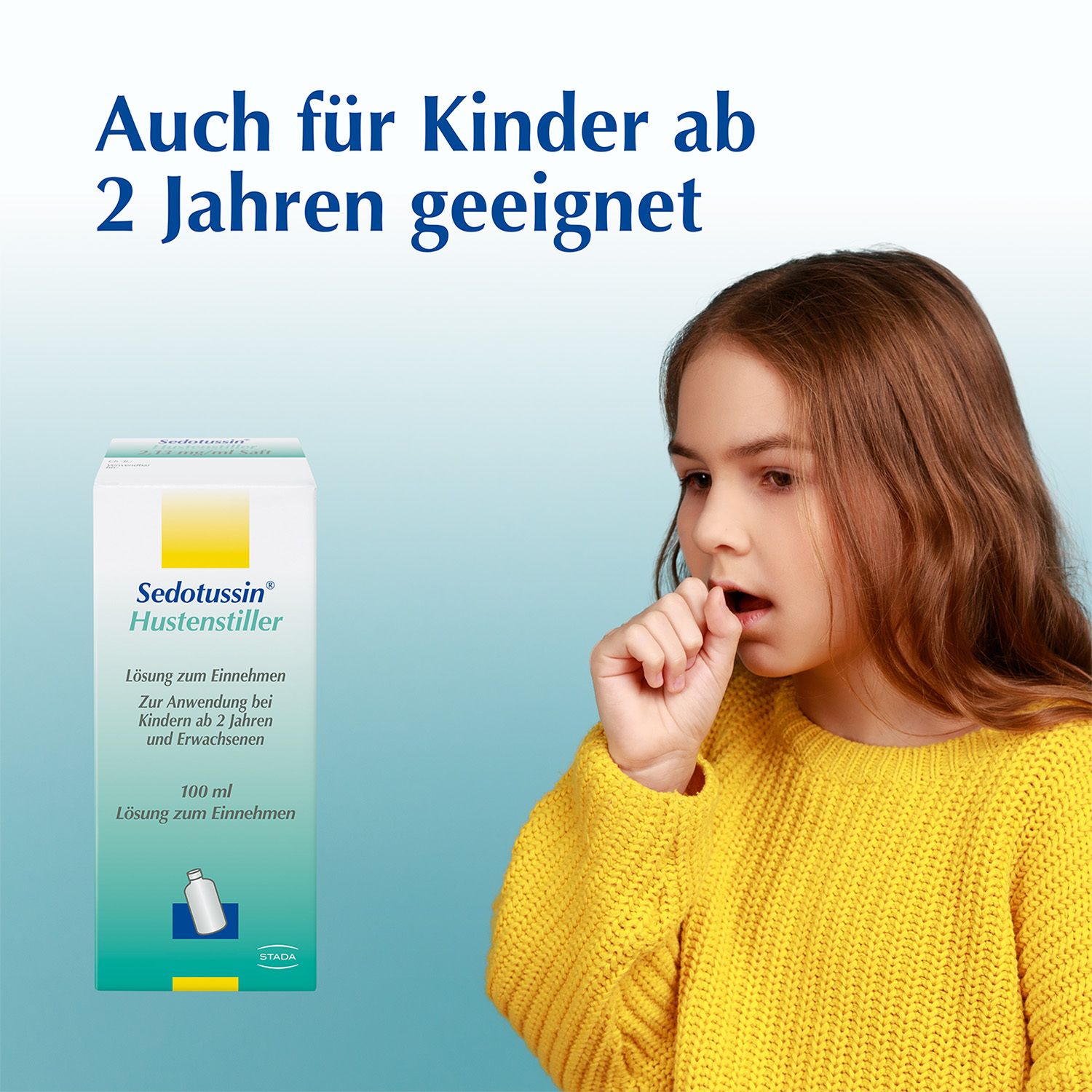 Sedotussin® Hustenstiller Saft - Arzneimittel gegen Reizhusten, mit dem Wirkstoff Pentoxyverin