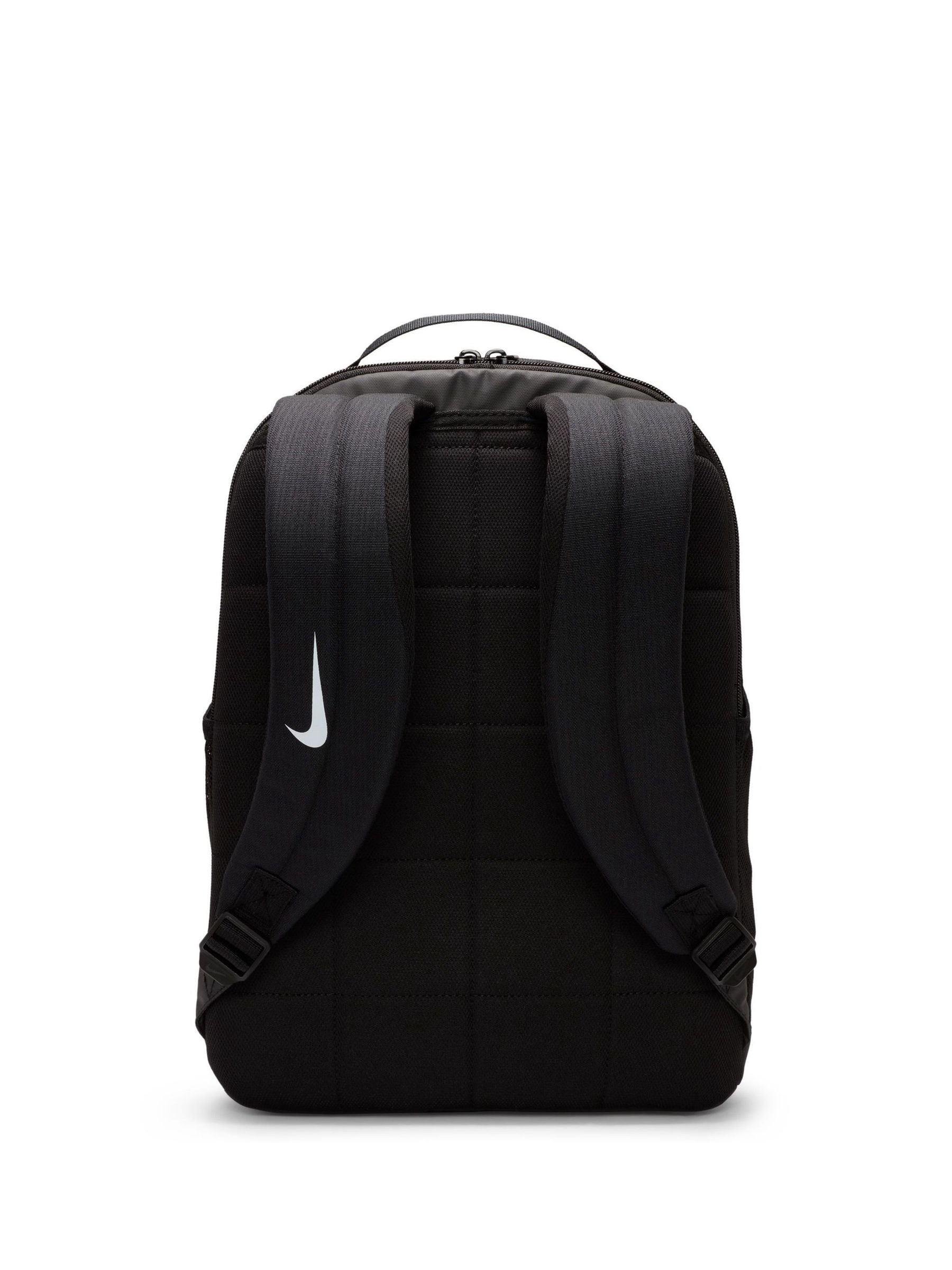 Zwart/wit - Nike Brasilia rugzak met all-over print