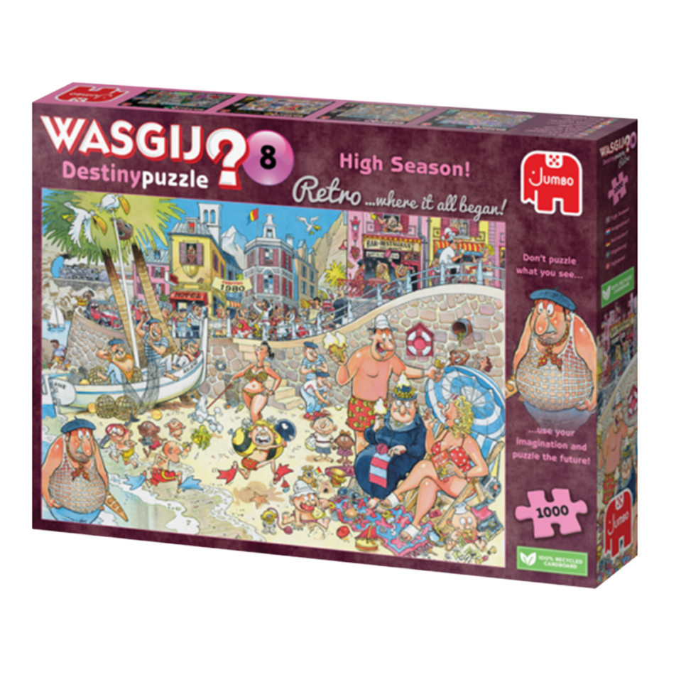 Wasgij - Retro Destiny 8 (1000 pieces) (JUM01851)