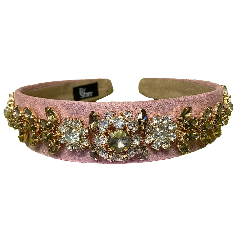 By Stær VITA Hairband - Rose With Stone