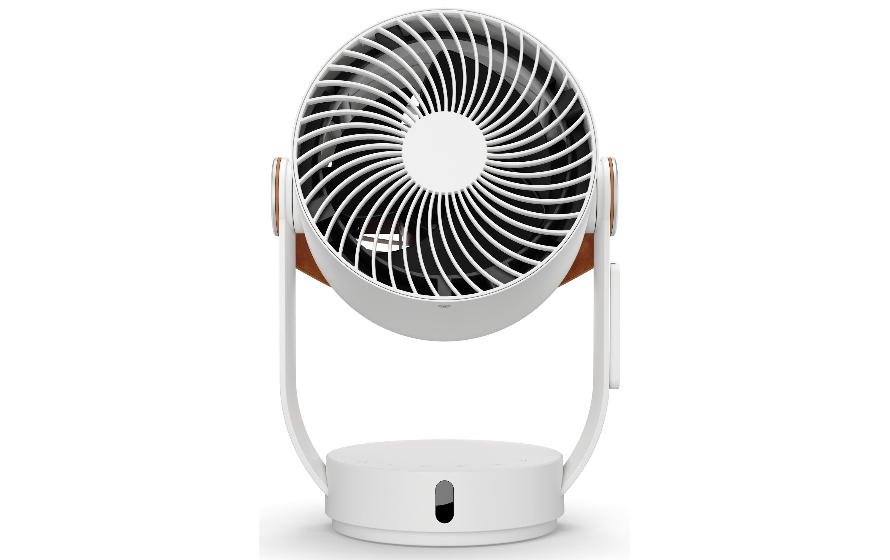 Tischventilator Leo Weiss<br>3D Tischventilator mit Fernbedienung