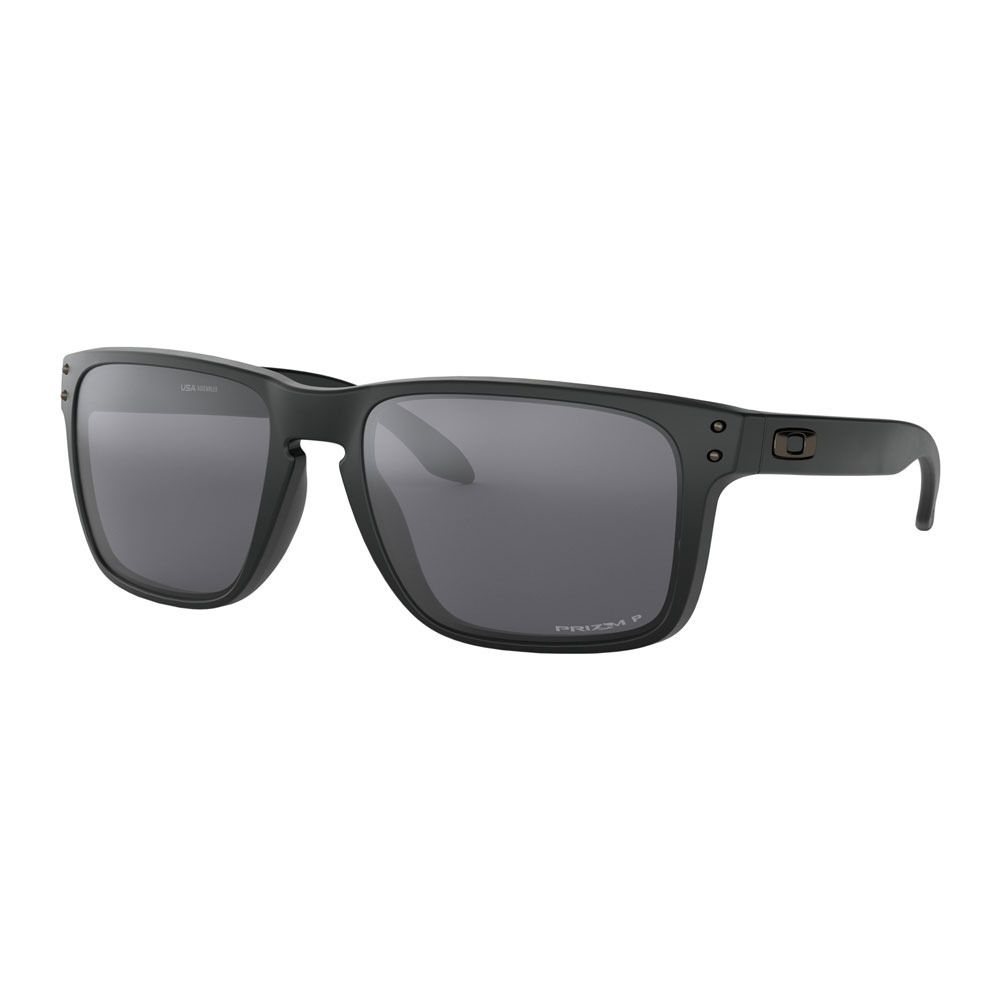 Oakley HOLBROOK XL - Lunettes de soleil polarisés matte black/prizm black