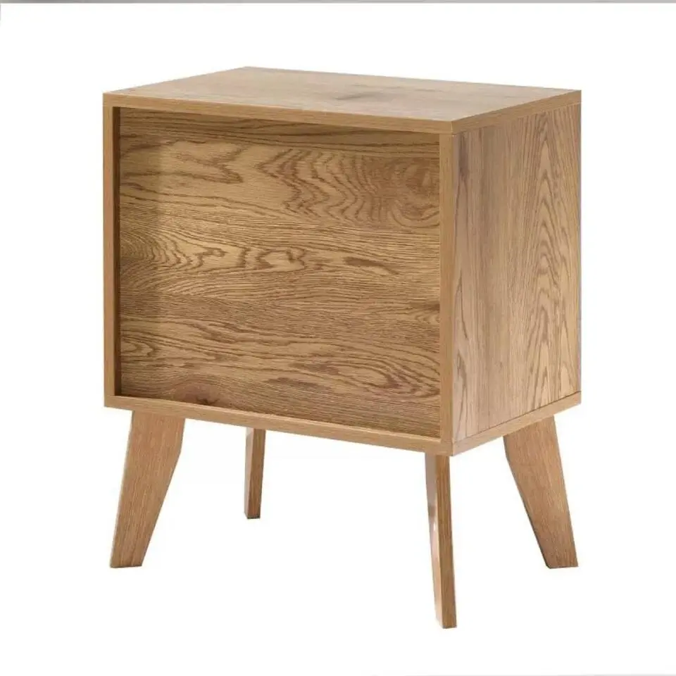 CALICOSY - Nachtkastje ALIA - Licht hout - 56x45x29 cm