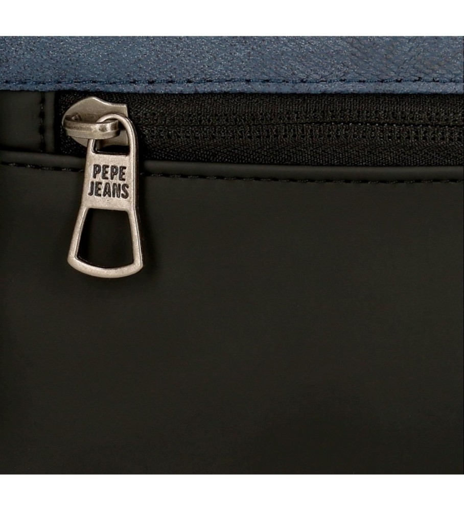Pepe Jeans Mochila para porttil 15,6 Ocean tres Compartimentos negro
