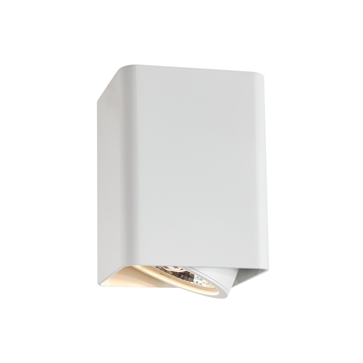 Design opbouwspot wit GU10 70mm draai- en kantelbaar - Vox