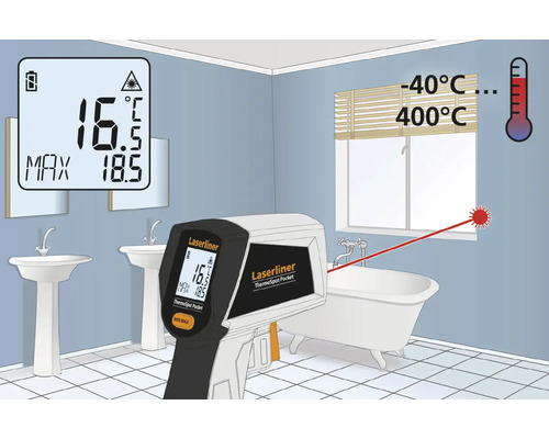 Laserliner ThermoSpot Zaktemperatuurmeter