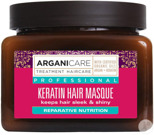 Arganicare Masque Réparateur Et Nutritif À La Kératine Pot 500ml