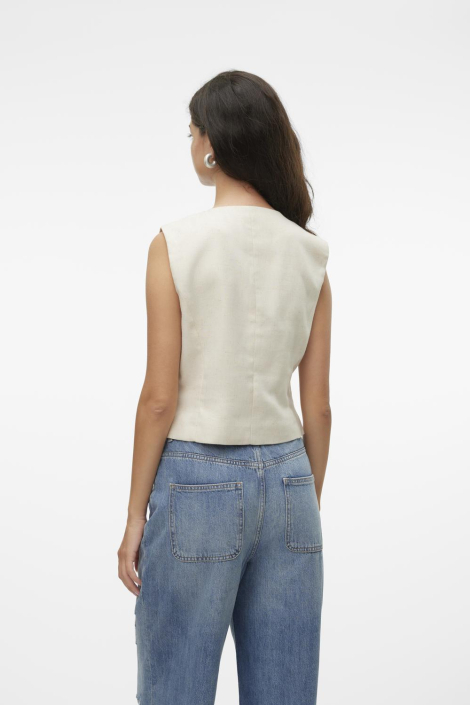 Vero Moda beige dames gilet