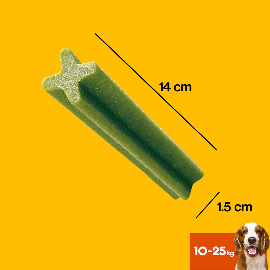 Pedigree Dentastix Petiscos Dentais Frescos para Cães de Porte Médio