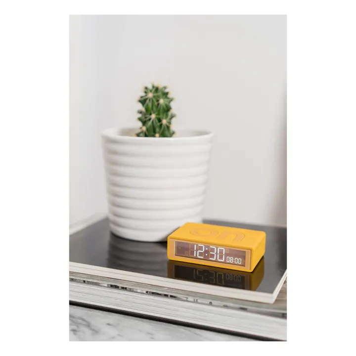 Lexon Réveil Flip+ Travel | Jaune