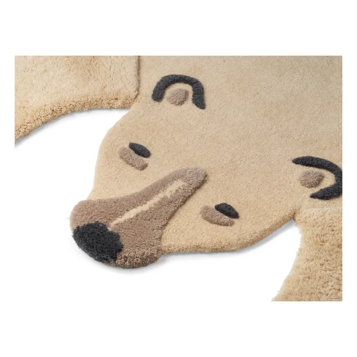 Ferm Living Kids Tapis tufté ours polaire | Blanc cassé