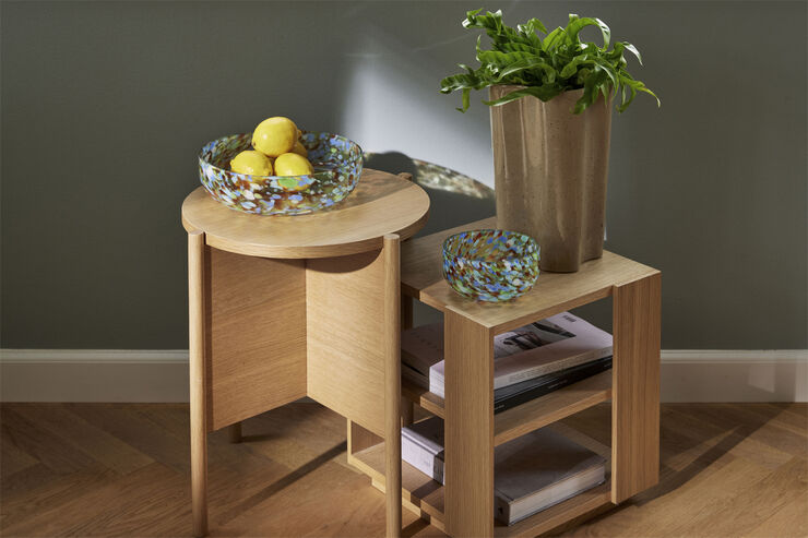 Hübsch Heritage Side Table Natural Natur