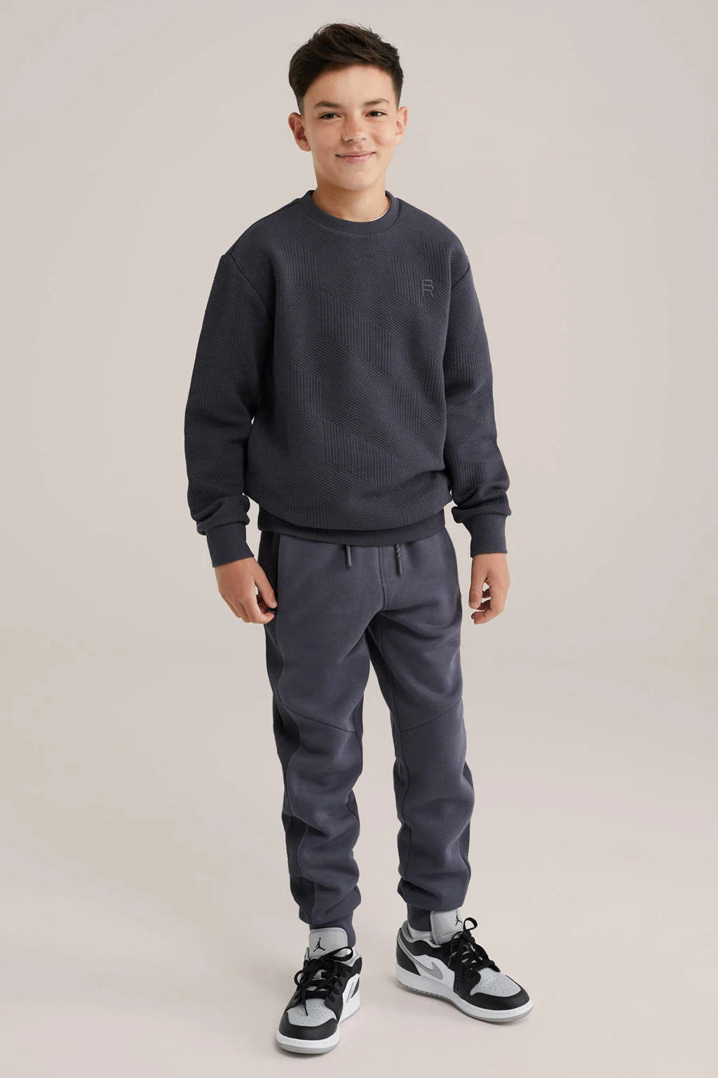 WE Fashion Blue Ridge sweater antraciet