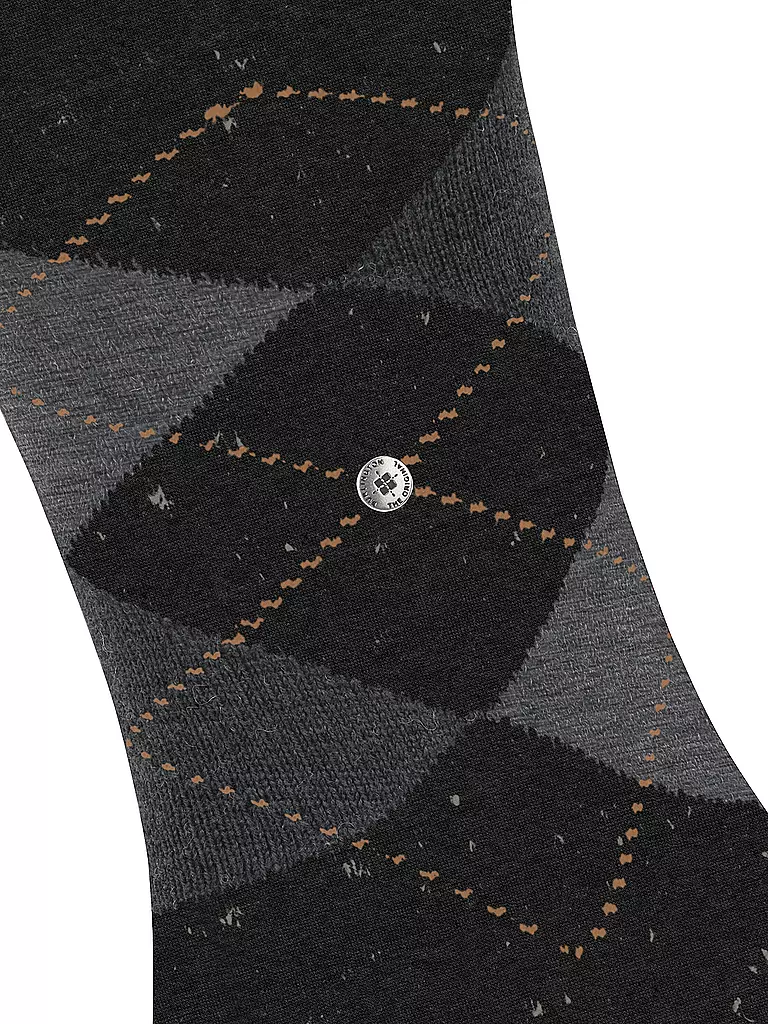 BURLINGTON Herren Socken DUNDEE 40-46 anthra mel schwarz
