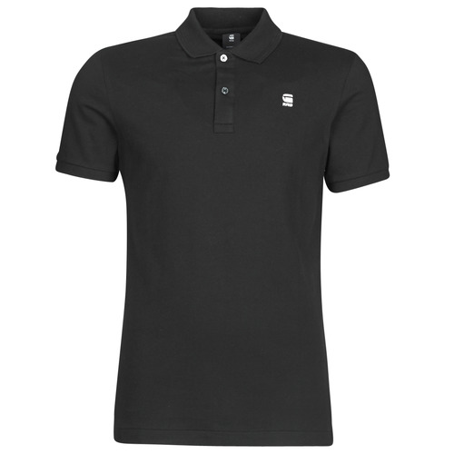 G-Star Raw - DUNDA SLIM POLO SS - Noir