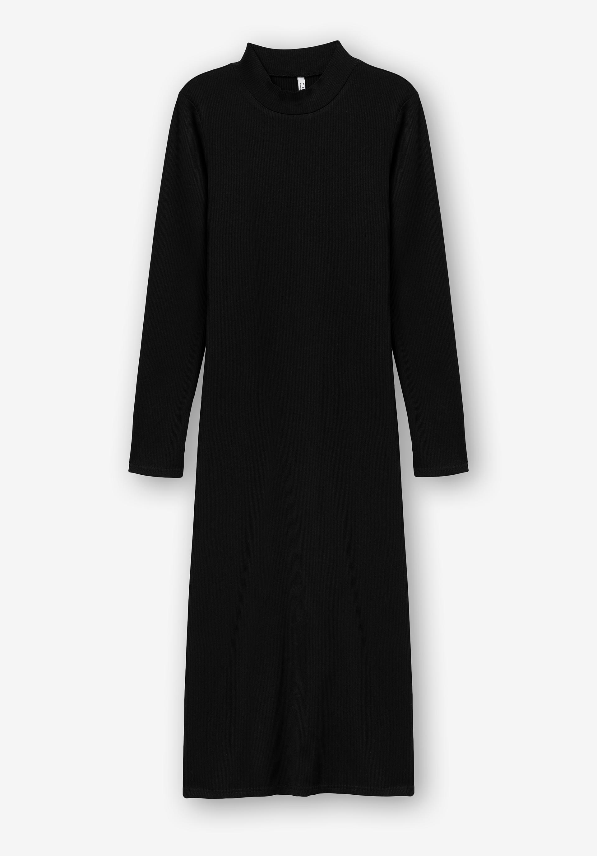 Vestido Midi Canelado