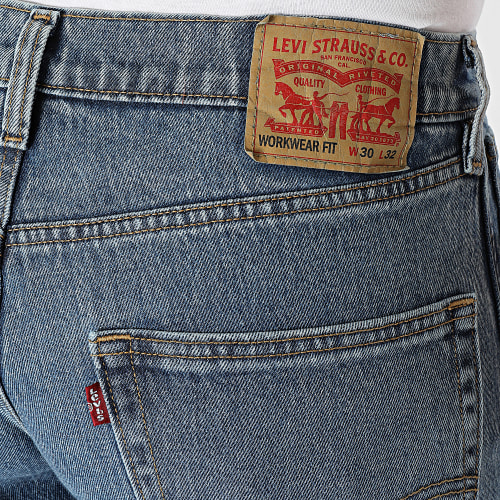 Pantalon Cargo Workwear Utility A1136 Bleu Denim