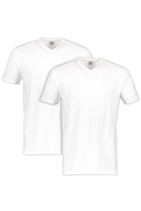 Lerros witte heren t-shirt