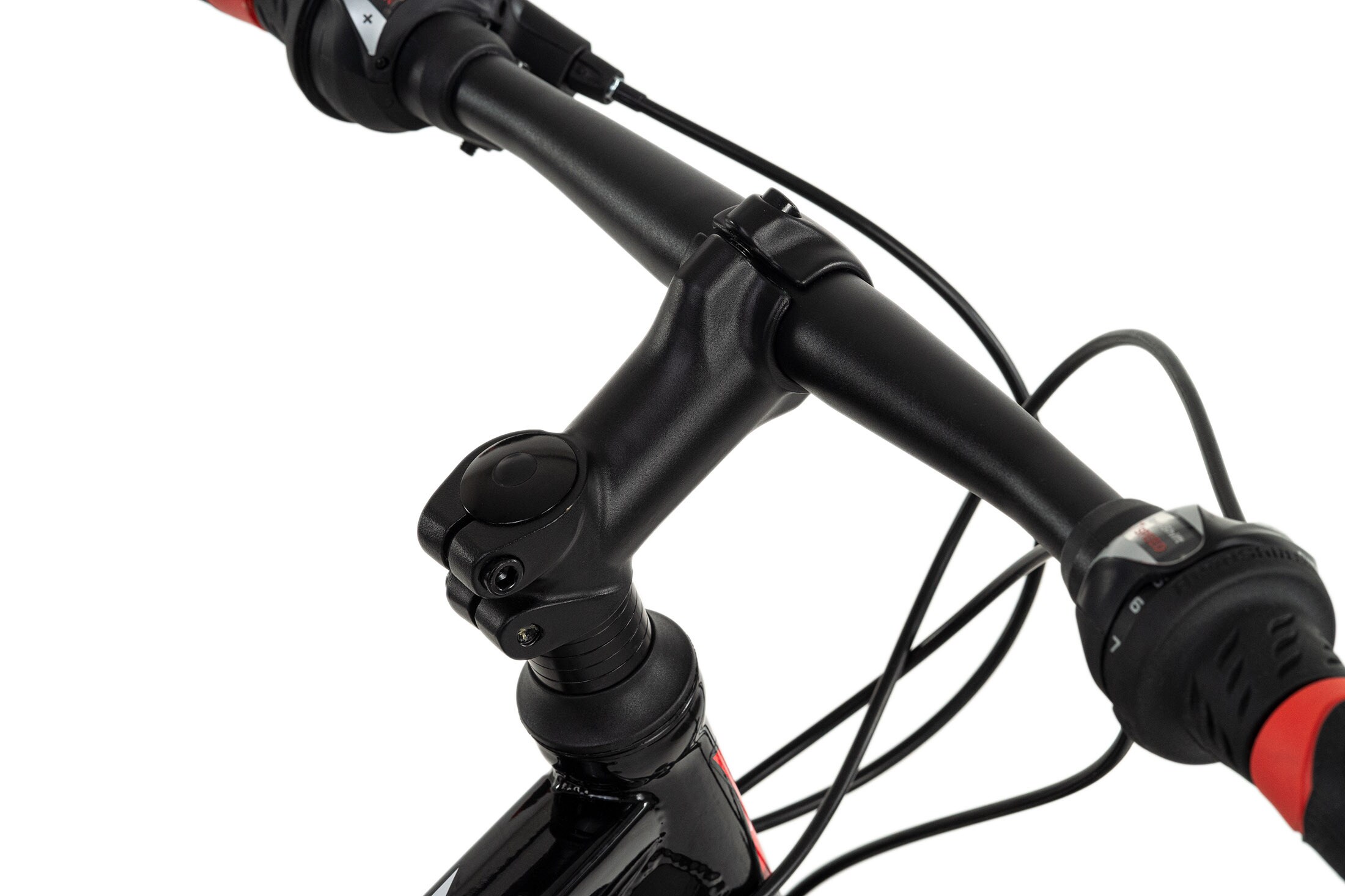 KS Cycling Mountainbike Hardtail 26 Zoll Sharp schwarz-rot