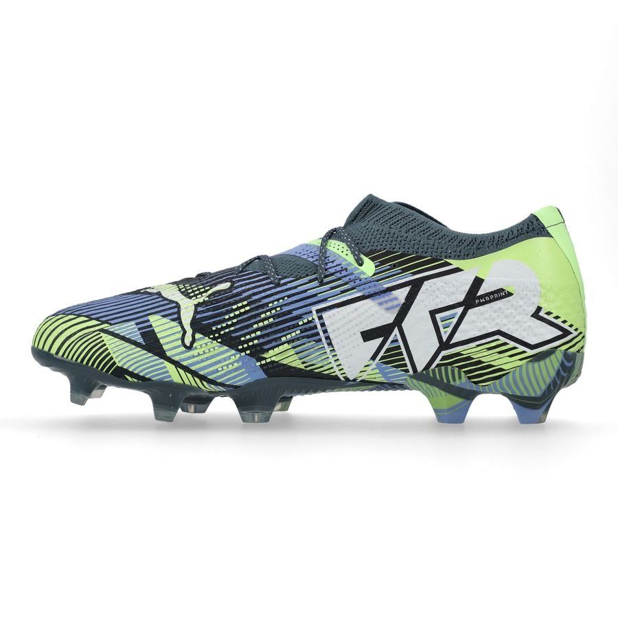 PUMA Future 7 Ultimate Low FG/AG Lights Out - Gray Skies/Blanc/Fizzy Apple