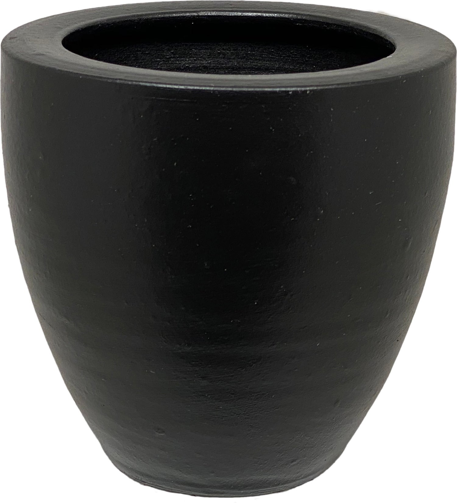 HS bloempot Athene zwart D 39 H 39 cm